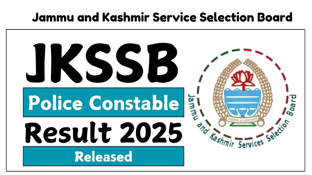 JK Police Constable Result 2025