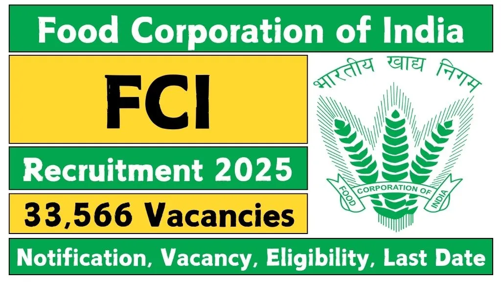 FCI Recruitment 2025