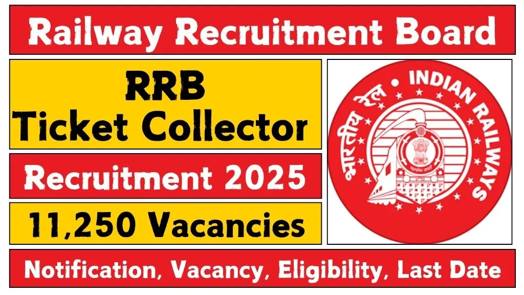 RRB Ticket Collector Recruitment 2025